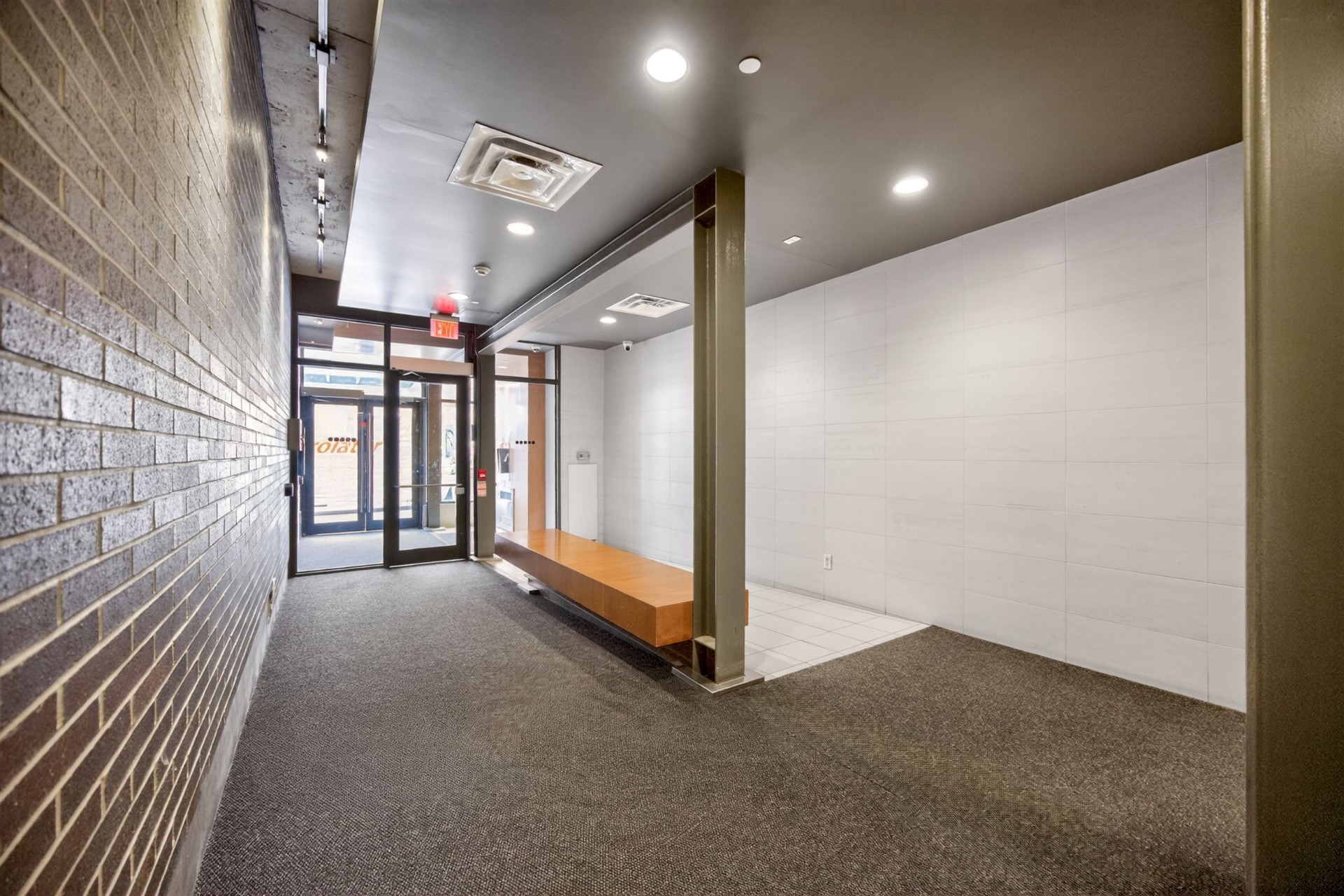 Work Lofts residential lobby